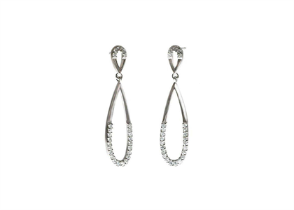 Rhodium Plated | Fashion Earrings